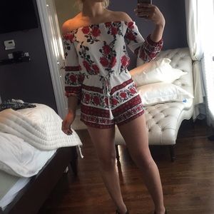 Floral romper